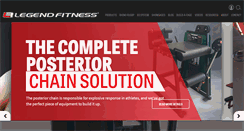 Desktop Screenshot of legendfitness.com